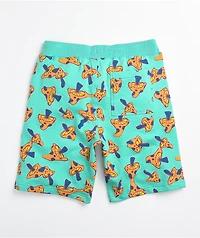 A-Lab Foray Shrooms Mint Sweat Shorts