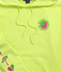 A-Lab Freela Yin Yang Lime Green Hoodie