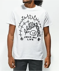A-Lab Frick My Life White T-Shirt