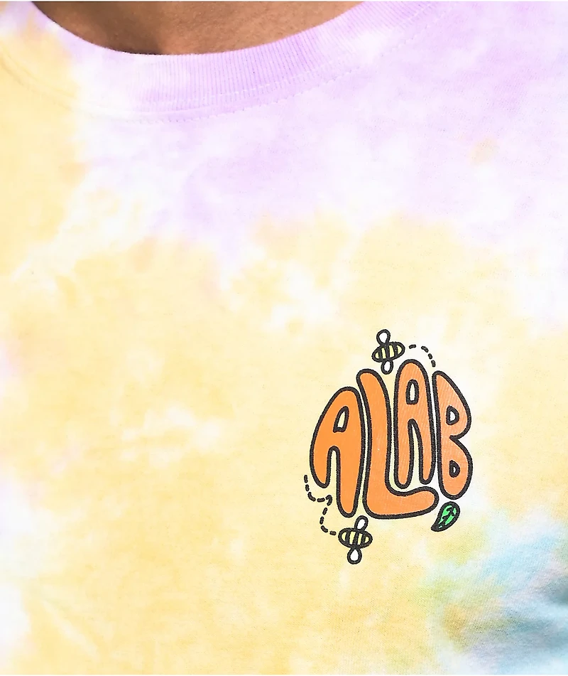 A-Lab Happy Days Rainbow Tie Dye T-Shirt