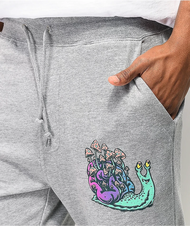 A-Lab Hippy Snail Grey Jogger Sweatpants