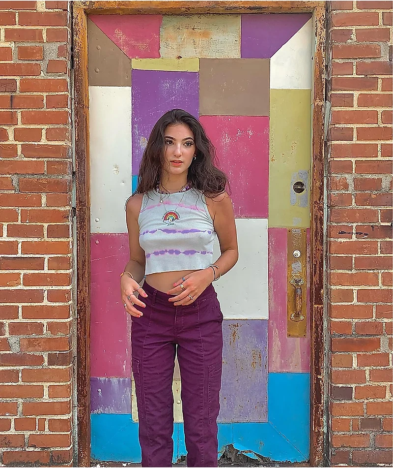 A-Lab Honey Tie Dye Rainbow Tank Top