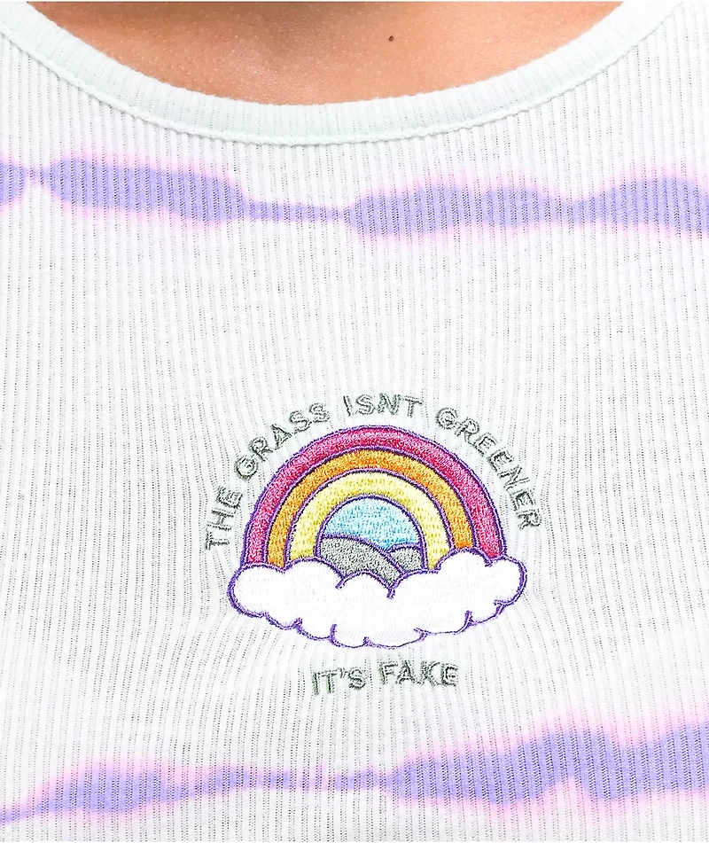 A-Lab Honey Tie Dye Rainbow Tank Top