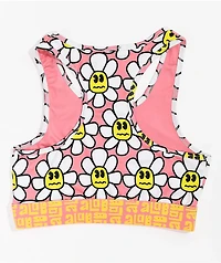 A-Lab Kaylee Daisy Print Sports Bra