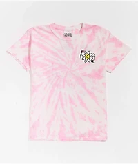 A-Lab Kids' Better Days Pink Tie Dye T-Shirt