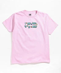 A-Lab Kids Don't Wanna Be Here Pink T-Shirt