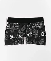A-Lab Lilly Black & White Boyshort Underwear