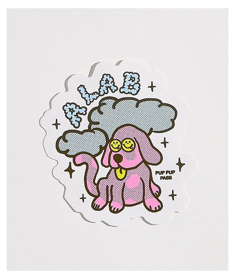 A-Lab Pup Pup Pass Sticker