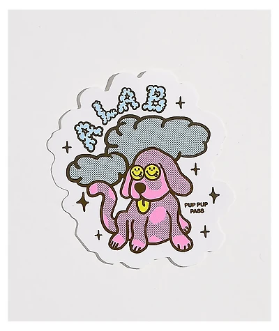 A-Lab Pup Pup Pass Sticker