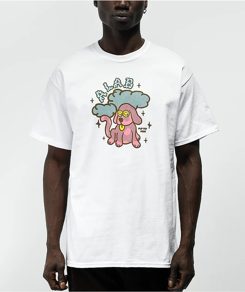 A-Lab Pup Pass White T-Shirt