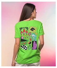 A-Lab Rainen Take Trip Lime Green T-Shirt