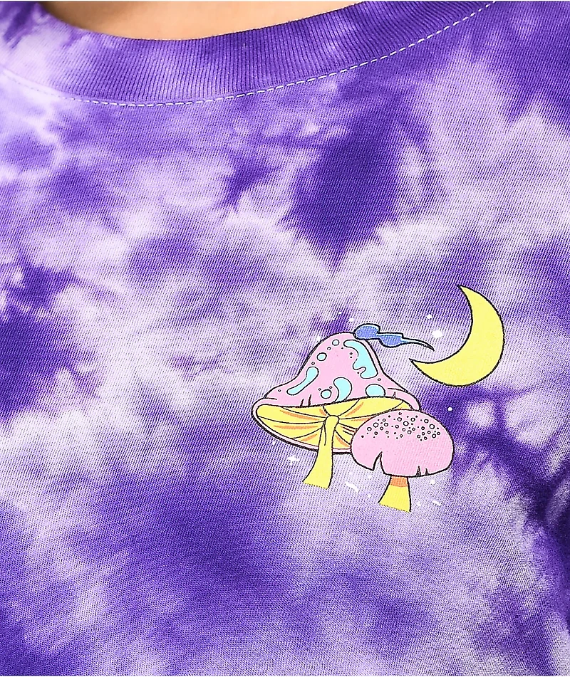 A-Lab Take A Trip Purple Tie Dye Long Sleeve T-Shirt
