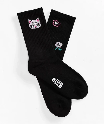 A-Lab Third Eye Black Crew Socks
