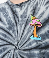 A-Lab Trip On This Black Tie Dye T-Shirt