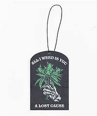 A Lost Cause All I Weed Coconut Air Freshener