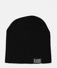 A Lost Cause Backdown Black Skully Beanie