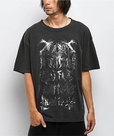 A Lost Cause Bad Omens Vintage Black T-Shirt