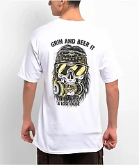 A Lost Cause Beer It White T-Shirt