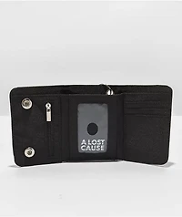 A Lost Cause Black Chain Wallet