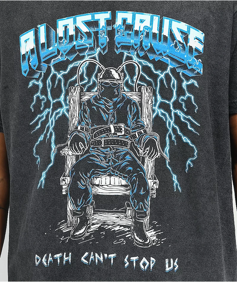 A Lost Cause Can't Stop Us Vintage Black T-Shirt