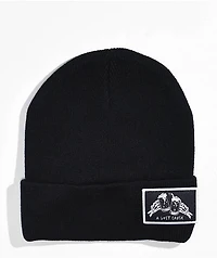 A Lost Cause Cheers Black Peaked Beanie