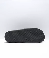A Lost Cause Cheers Black Slide Sandals