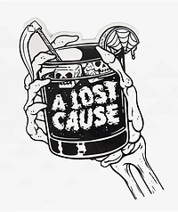 A Lost Cause Cheers Sticker
