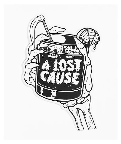 A Lost Cause Cheers Sticker