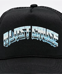 A Lost Cause Chrome Black Trucker Hat