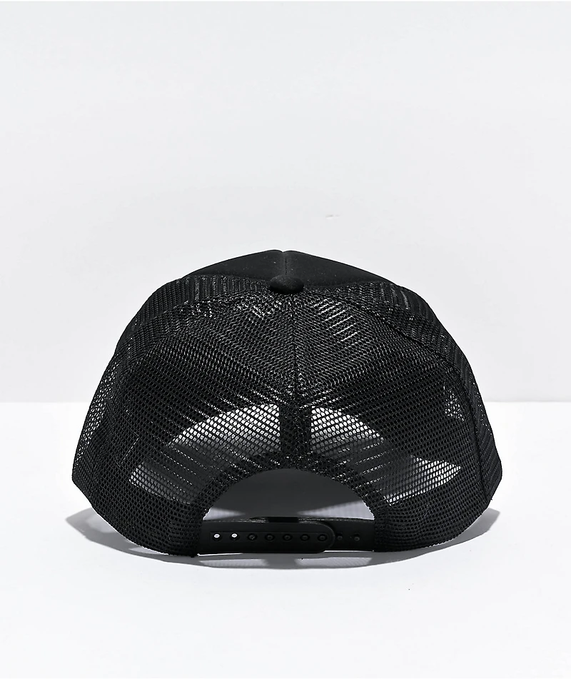 A Lost Cause Chrome Black Trucker Hat