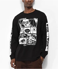 A Lost Cause Comic Black Long Sleeve T-Shirt