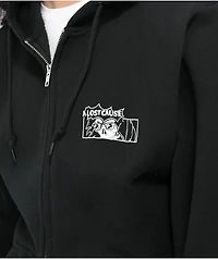 A Lost Cause Comic Black Zip Hoodie