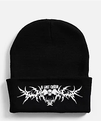 A Lost Cause Crown Black Beanie