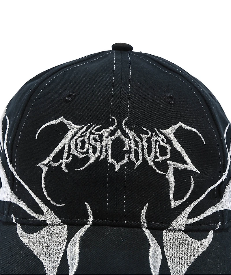 A Lost Cause Cursed Black Strapback Hat