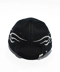 A Lost Cause Cursed Black Strapback Hat