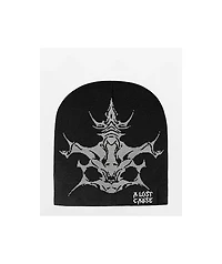A Lost Cause Cyber Black Skully Beanie