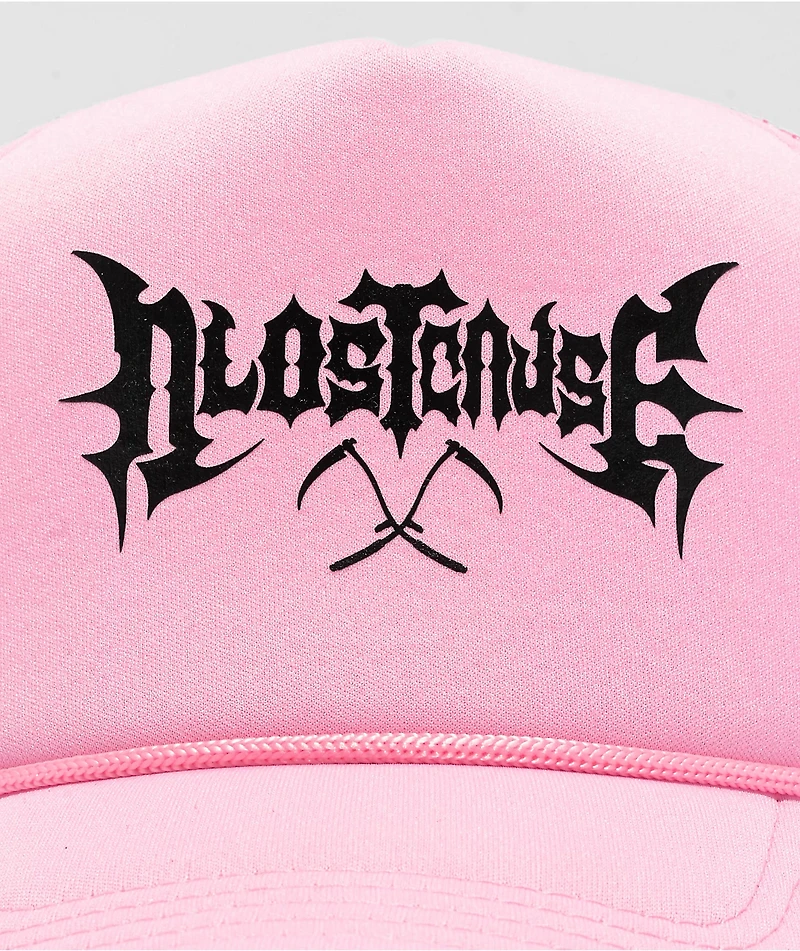 A Lost Cause Dark Crystal V2 Pink Trucker Hat