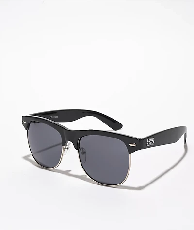 A Lost Cause Daze Black Sunglasses