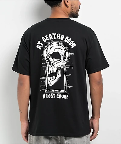 A Lost Cause Deaths Door Black T-Shirt