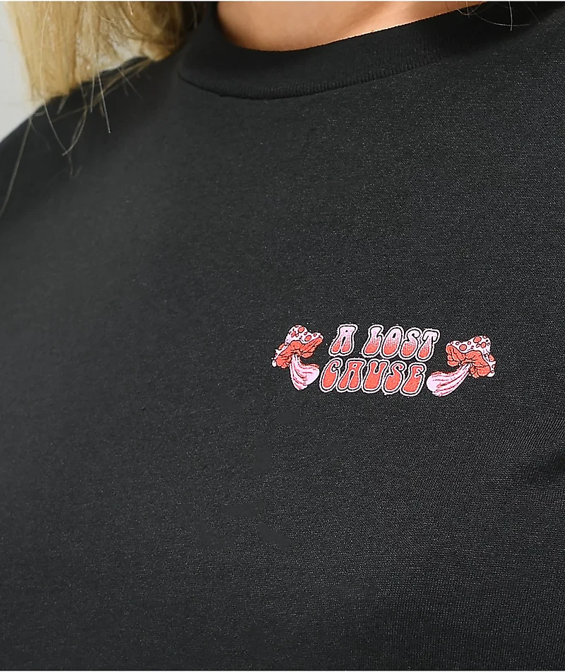 A Lost Cause Feelin High Black T-Shirt
