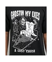 A Lost Cause Ghostin Black T-Shirt