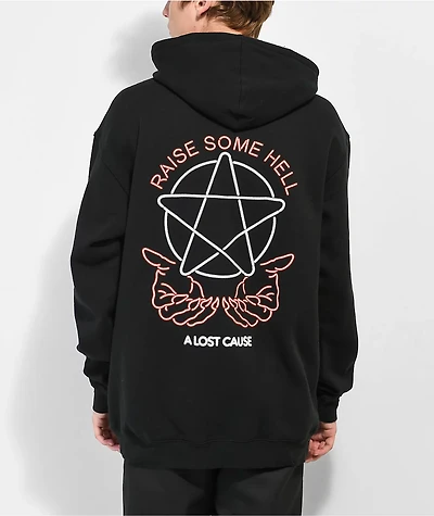 A Lost Cause Hell Raiser Black Hoodie