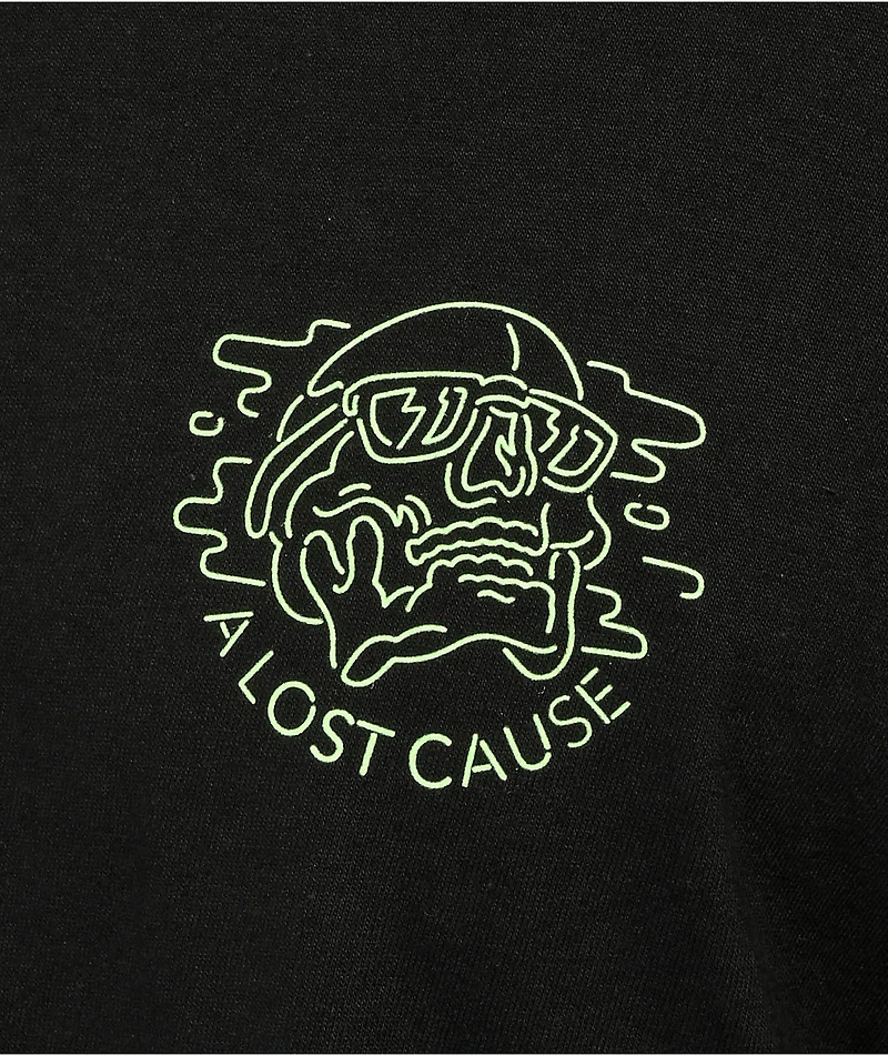 A Lost Cause High Time Black T-Shirt