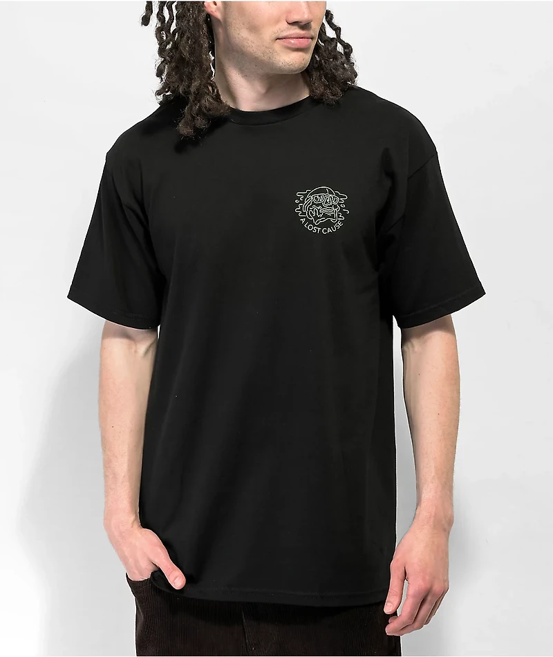 A Lost Cause High Time Black T-Shirt