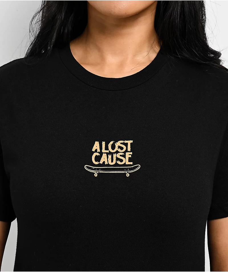 A Lost Cause Keep Rollin Black T-Shirt