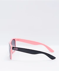 A Lost Cause Lined Black & Pink Sunglasses