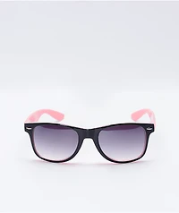 A Lost Cause Lined Black & Pink Sunglasses