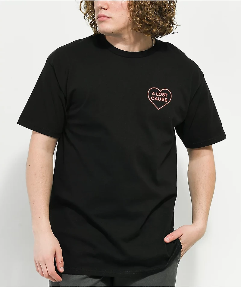 A Lost Cause Love Ain't Free Black T-Shirt