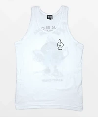 A Lost Cause Meltdown White Tank Top