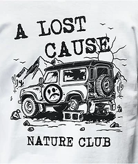 A Lost Cause Nature Club White T-Shirt